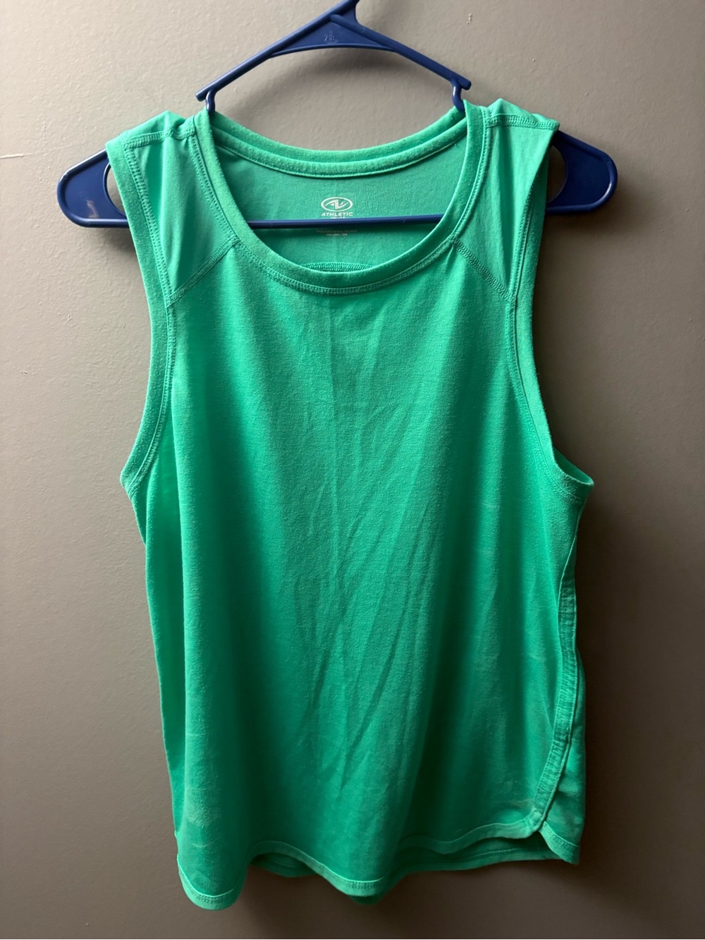 Athletic Works Bright Green Women's Athletic Tank